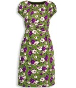 Ruched Waist Shift Dress